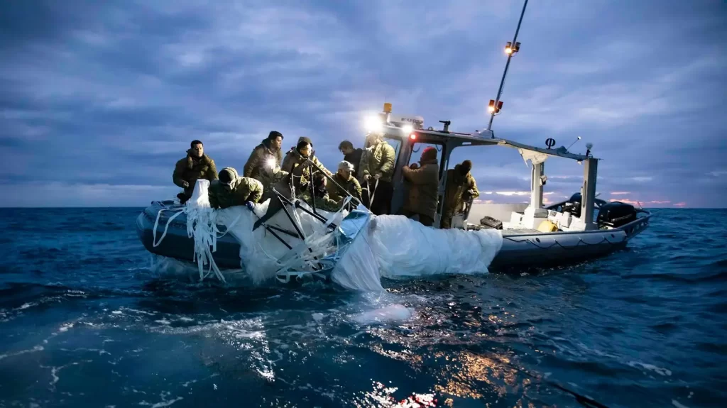 Chinese Spy Balloon Debris 2