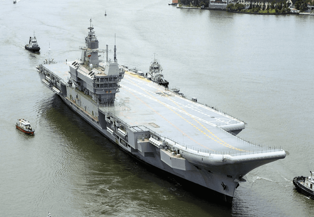 India's First Made-In-India Aircraft Carrier INS Vikrant Delivered To Navy