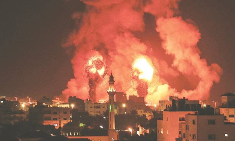 Israel Launches Air Strikes on Gaza Strip in Response to Rocket Fire
