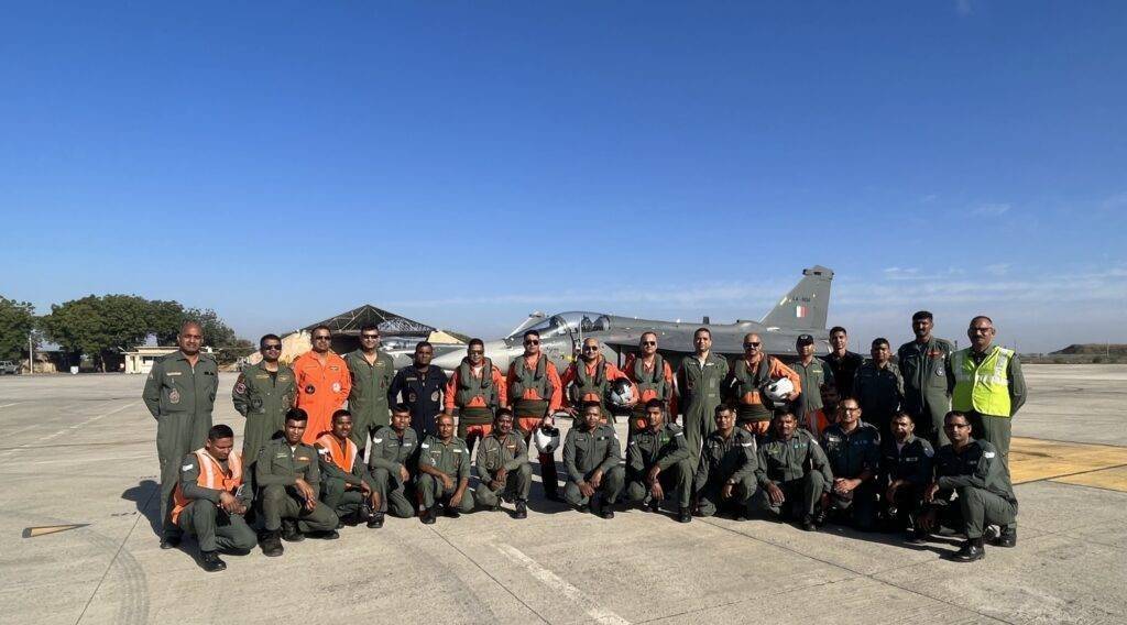Tejas Fighter Jets Land in UAE for Exercise Desert Flag VIII