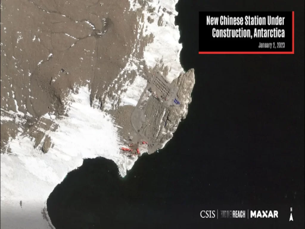 Satellite Images Show Increasing Chinese Construction in Antarctica