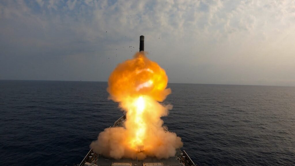 BrahMos Missile Test Fired Successfully From Guided-Missile Destroyer INS Mormugao
