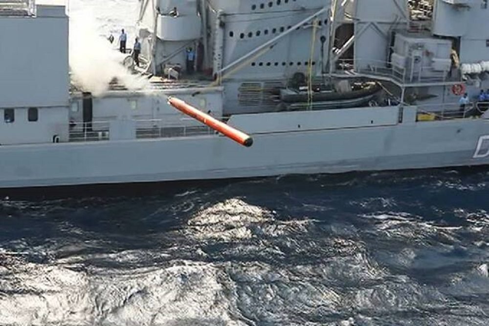Indian Navy's Varunastra Torpedo Successfully Hits Underwater Target