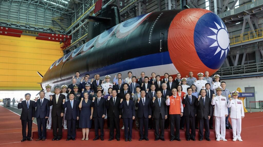 Taiwan Unveils First-Ever Domestically Built Submarine