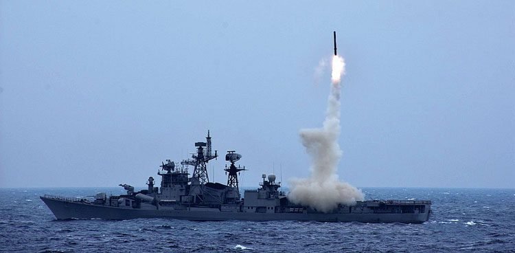 Indian Navy Carries Out Precision Strike On Land Target With Extended Range Brahmos Missile